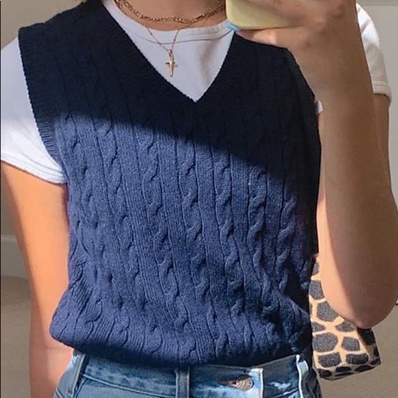 Y2K Adidas Tennis Sweater Vest - Picture 6 of 6